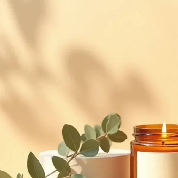 Vela aromática Baunilha de Madagascar da VK Inspirações